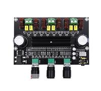 JINGERL 8 0W+80W+100W 2.1 Placa de amplificador estéreo de alimentación de canal TPA3116 Digital dos NE5532 OP AMP TPA3116D2 Amplificador de subwoofer de bajo