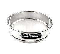 JINGERL DIA 20 cm (1mesh-1000mesh) Neto de acero inoxidable Cuerpo de cromado Cuerpo de cromado Tamiz Tembra estándar Tamiz de laboratorio Tamiz (Color : 250 mesh(0.063mm))