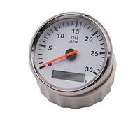 JINGERL Tacómetro de 85 mm 300 0 rpm Con horario de horario de camión de camión medidor de tacho de motor diesel Rpm Medir RVDO Contador con medidor de tacho de retroiluminación (Color : 901-00001)