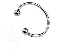 JINGHUA3 Anillo de pene de acero inoxidable Anillo de pene Anillo de metal Prepucio Restricción Anillos de pene Hombres extremos Masturbación Juguetes sexuales Bondage Juguete sexual (25 mm) (Size :
