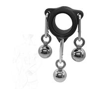 JINGHUA3 Anillos para el pene con pesas Bola Entrenador para el pene Peso del pene Anillo para los testículos Ensanchador de bolas Dispositivo de ejercicio para el pene (Anillo: 28 mm) (Size : Ring: