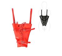 JINGHUA3 BDSM Bondage Restricciones ajustables Brazo SM Fetiche Juguete sexual Extremo Brazo Carpeta Esposas Restricción Sexy Bolsas apretadas a mano Juguete sexual mujeres y hombres (M, Rosa) (Color