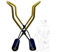 JINGHUA3 Clip de masaje para pene con rodillo para agrandar el pene, entrenador de pene, masturbadores, estimulación de la próstata, erección más fuerte y duradera para ejercicios (amarillo) (Color :