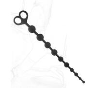 JINGHUA3 Cuentas anales de Cadena anal Tapones anales Esparcidor anal Gancho anal Estiramiento anal Próstata anal Punto G Estimulador vaginal Butt Plug Masturbador Masajeador Juguete sexual (C) (Size