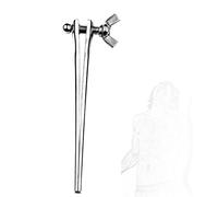 JINGHUA3 Dilatador uretral para pene, dilatadores de pene fetiche, estimulador de próstata ajustable, BDSM, masturbación para hombres, juguete sexual de pene de acero inoxidable (A) (Size : B)