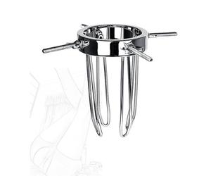 JINGHUA3 dilatadores anales de acero inoxidable dilatador vaginal dilatador vaginal dilatador anal dilatador anal dilatación anal espéculo vaginal fetiche masturbación anal plug SM juguete sexual