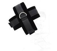 JINGHUA3 Esposas Bondage Esposas Cruzadas de Nylon Restricciones Puño SM Esposas BDSM Esclavitud Acondicionamiento Fetiche Erótico Adulto Juguetes Sexuales para Hombres y Mujeres Parejas (Rojo) (Colo