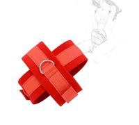 JINGHUA3 Esposas de Bondage Cruzadas de Nylon Restricciones Puño SM Esposas BDSM Esclavitud Acondicionamiento Fetiche Esposas Disponibles para Hombres y Mujeres para Parejas Juego de Adultos (Negro) (