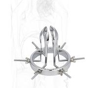 JINGHUA3 Expansor anal dilatador anal vaginal dilatador anal de acero inoxidable dilatación anal juguete anal espéculo vaginal fetiche masturbación anal plug set extremo SM juguete sexual para (A) (S