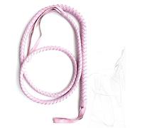 JINGHUA3 Fetiche Látigo BDSM Látigos Flogger Accesorios de Juguetes Sexuales Eróticos SM Adultos Látigo de Cuero Bondage Látigos Sexuales Juguete Sexual para Mujeres y Hombres Parejas (Rosa) (Color :