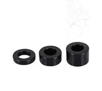 JINGHUA3 Juego de 3 anillos para el pene, anillo para el escroto, 10/20/30 mm de grosor, anillos elásticos de silicona para el pene, funda para el pene, puños para el pene, juguete sexual (negro) (Co