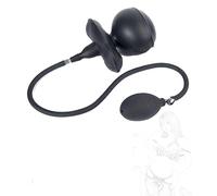 JINGHUA3 Mordaza bucal inflable Bola de mordaza bucal de silicona extraíble Mordaza inflable ajustable Estimulación ajustable Esparcidor bucal BDSM Bondage Juguete sexual Mordaza para mujeres
