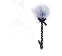 JINGHUA3 Pluma Tickler Pluma Nalgadas Paleta Juguete Sexual Pluma Mullido Coqueteo Masaje SM Bondage Erótico Cama Restricciones Cultivos Juguete Sexual Parejas Principiantes BDSM Juguetes Sexuales