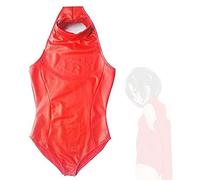 JINGHUA3 SM Bondage Armbinder BDSM Bondage Bag Esposas Cuero Castidad Camisa de Fuerza Lencería Erótica Juguete Adulto Juego de Rol Fetiche Juguete Sexual para Mujeres y Parejas (Rojo, S) (Color : Ro