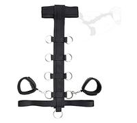 JINGHUA3 SM Bondage Set con Esposas Collar Esposas de Mano Conjunto de Restricción BDSM Bondage Set Fetiche Juego de Roles Correas de Fijación Camas Sexuales Eróticas Juguetes Sexuales para (A) (Size