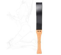 JINGHUA3 SM Paddle Whips Leather Flogger Paddle Fetiche Nalgadas Juguete Sexual Juego de Rol Adulto Látigo BDSM Bondage Estimulación Esclavo Juguete Sexual para Mujeres y Hombres Parejas (B, Verde) (