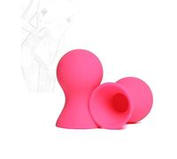 JINGHUA3 Succionador de Pezones 1 par Succionador de Pezones Succionador de Pezones de Pezones Abrazaderas de Pezones Abrazaderas de Pezones Estimulador de Senos SM BDSM Juguete Sexual para (Rosa) (C