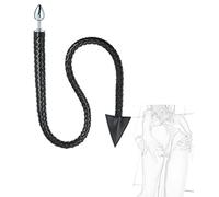 JINGHUA3 Tapón anal Erótico Butt Plug BDSM Anal Plug Cosplay Juego de roles Fetiche Extremo Punto G Estimulación de expansión Masaje SM Triángulo Cabeza Anal Plug Látigo Juguete sexual para mujeres