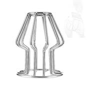 JINGHUA3 Tapones anales de acero inoxidable, dilatadores vaginales anales, juguetes sexuales anales SM, masturbación, tapones anales, BDSM, bondage, consolador anal, tapones anales (paquete de 3) (Si