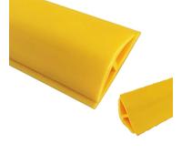 JingJiangBo Tira de transición de Alfombra a baldosa de PVC Duradera: Protector de Borde de Piso de 1 m a 20 m de Largo for una transición Suave.(Yellow,Length 10m(33ft))