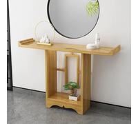 JINGJIAOPLSD Mueble Recibidor Entrada, Sencilla y Robusta, Recibidor Estrecho con Estantes y Gran Capacidad de Carga para la Entrada, el Salón, el Vestíbulo, el Pasillo o la Oficina(Yellow)