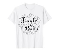 Jingle Balls, Divertidas Parejas Que Combinan, Felices Vacaciones de Navidad Camiseta