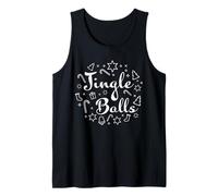 Jingle Balls, Divertidas Parejas Que Combinan, Felices Vacaciones de Navidad Camiseta sin Mangas