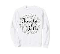 Jingle Balls, Divertidas Parejas Que Combinan, Felices Vacaciones de Navidad Sudadera