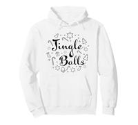 Jingle Balls, Divertidas Parejas Que Combinan, Felices Vacaciones de Navidad Sudadera con Capucha