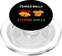 Jingle Bells - Conchas rellenas de Navidad Linda Pasta Divertida PopSockets PopGrip para MagSafe