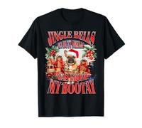 Jingle Bells Funny Frenchie Fart Christmas Bulldog francés Camiseta