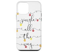 Jingle Bells Jingle All The Way Trineo Campanas Navidad Carcasa para iPhone 12 Mini