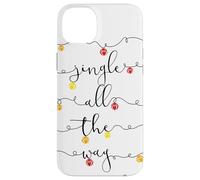 Jingle Bells Jingle All The Way Trineo Campanas Navidad Carcasa para iPhone 14 Plus