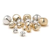Jingle Bells - plateado y dorado - varios colores - 18 piezas