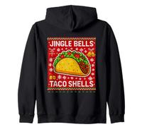 Jingle Bells Taco Shells Funny Christmas Tacos Lover Sudadera con Capucha