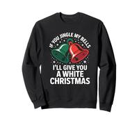 Jingle My Bells White Navidad Humor Vacaciones Navidad Sudadera