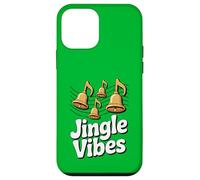 Jingle Vibes Holiday Bells Music Christmas Carol Funny Christmas Carcasa para iPhone 12 Mini