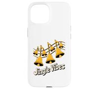 Jingle Vibes Holiday Bells Music Christmas Carol Funny Christmas Carcasa para iPhone 15