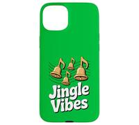 Jingle Vibes Holiday Bells Music Christmas Carol Funny Christmas Carcasa para iPhone 15 Plus