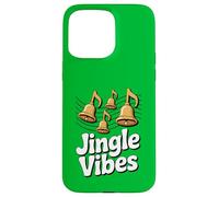 Jingle Vibes Holiday Bells Music Christmas Carol Funny Christmas Carcasa para iPhone 15 Pro MAX