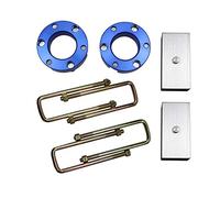 JINGLING 32 MM Suspensión delantera 51 MM Bloques de suspensión trasera Kits de elevación para Hilux Vigo 2004-2019 UBolt Kit Adaptador de elevación Muelle de puntal (delantero y trasero)