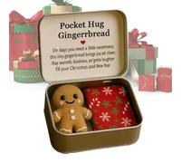 JINGLING Abrazos Para | Recuerdo Emocional Hecho A Mano,Tarjetas De Felicitación Mini Bolsillo Para Navidad | Para Vacaciones Cumpleaños Apreciación Cuidado Mujeres Hombres Amantes Colegas Amigos