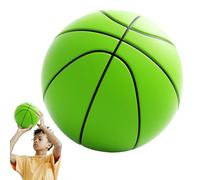 JINGLING Baloncesto de interior, regate de baloncesto silencioso de interior | Bola silenciosa de entrenamiento de PU 3D suave | Pelota de espuma de alta densidad, baloncesto silencioso brillante para