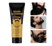 JINGLING Champú para barba | Suavizante y limpiador natural | Limpieza de reparación de bigote hidratante - Para hombres papás ducha diaria mañana viajes afeitado peinado fin de semana cuidado en el