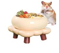 JINGLING Cuenco de agua para hámster - Bandeja de baño para mascotas de cerámica antideslizante - para animales pequeños | para Gerbolitos deguas hurones Ardilla Chinchillas