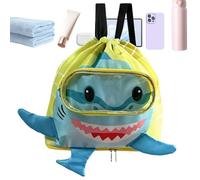 JINGLING De Playa Infantil | Separación Húmedo Seco Ajustable Con Dibujos Animados | Con Cordón Para Compra Almacenaje Natación Y Viaje | Para Chicos, Chicas, Peques, Amigos, Familia, Hijos e Hijas