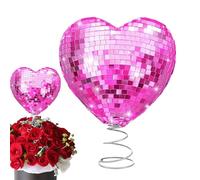 JINGLING Decoración romántica del árbol de San Valentín como decoración romántica para el hogar, decoración romántica para días festivos - Punta de árbol con diseño de corazones - para pasillo, puerta