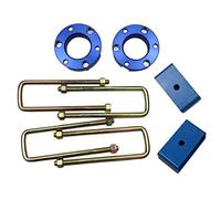 JINGLING Espaciadores de suspensión delantera de 32 mm y bloques de suspensión trasera de 51 mm Kits de elevación para Triton L200 2005-2014 Raise Adapter Strut Spring (delantero y trasero)