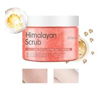 JINGLING Exfoliante De Sal Para El Cuerpo | 200g Lavado Natural Hidratante - Scrub Para Axilas - Para Piel Muerta, Belleza Y Brillo, Uso Diario En La Ducha, Spa Para Manos, Pies, Bikini, Espalda Y