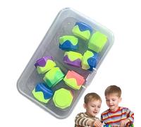 JINGLING Juego de Captura de Piedras, Juego de Lanzamiento de Piedras - Juego a la Antigua para Les,Juguete Atrapasuepiedra, Accesorios Clásicos Divertidos para Entrenamiento de Coordinación -Mano